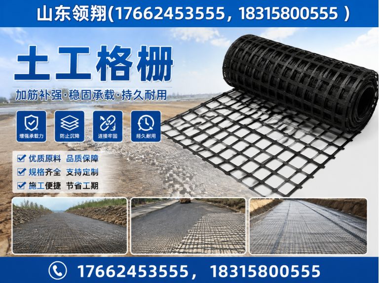 盐城土工格栅展示图
